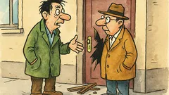 Banc: Auzi, amice, ieri a intrat un hoț