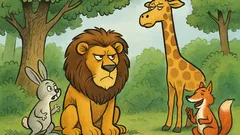 Banc: Leul ține concurs de bancuri