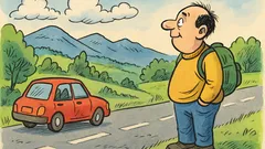 Banc: Ce se întâmplă când te fură peisajul?