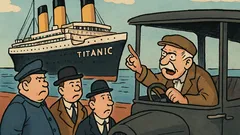 Banc: Bunicul meu a prezis Titanicului sfârșitul