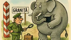 Banc: Şoarecele vrea să treacă graniţa