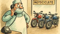 Banc: Chirurgul sună la reprezentanţa moto...