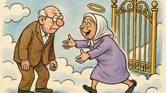 Banc: După 50 de ani, el moare...