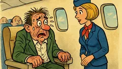 Banc: Ați mai zburat vreodată, domnule?