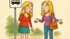 Banc: Două blonde și întrebarea fatală