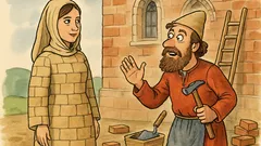 Banc: Meșterul Manole o întreabă pe Ana