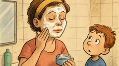 Banc: Un copil își întreabă mama…