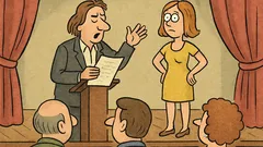 Banc: Intră poetul pe scenă și…