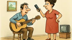 Banc: S-au dus vremurile când bărbatul cânta-n casă