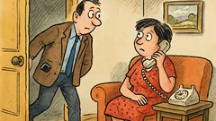 Banc: Pleacă soțul cu mobilul în buzunar