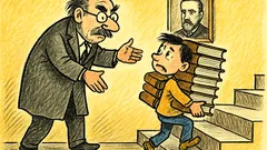 Banc: Arghezi îl trimite cu cărți