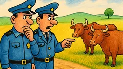 Banc: Doi polițiști la un examen