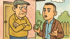 Banc: Ce ai, vecine, de ești supărat?