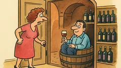 Banc: Soțul e ca vinul, știi?