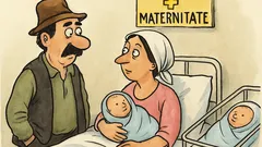 Banc: Ion și Maria la maternitate