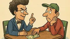 Banc: Geniul și idiotul fac un pariu