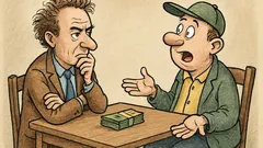 Banc: Un geniu și-un idiot fac pariu