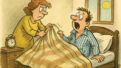 Banc: Dimineața, soția trage plapuma...