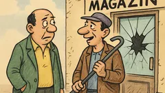 Banc: Se întâlnesc Bulă și Ștrulă...