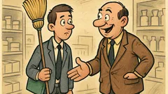 Banc: Proaspăt absolvent, prima zi la retail