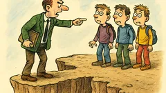 Banc: Profesorul, prăpastia și un pas înainte