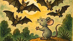 Banc: Şoricelul vede liliecii şi zice…