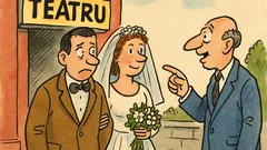 Banc: Căsnicia e ca școala de teatru...